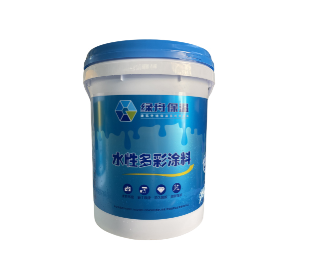 綠舟“水之孕”水包水多彩涂料
